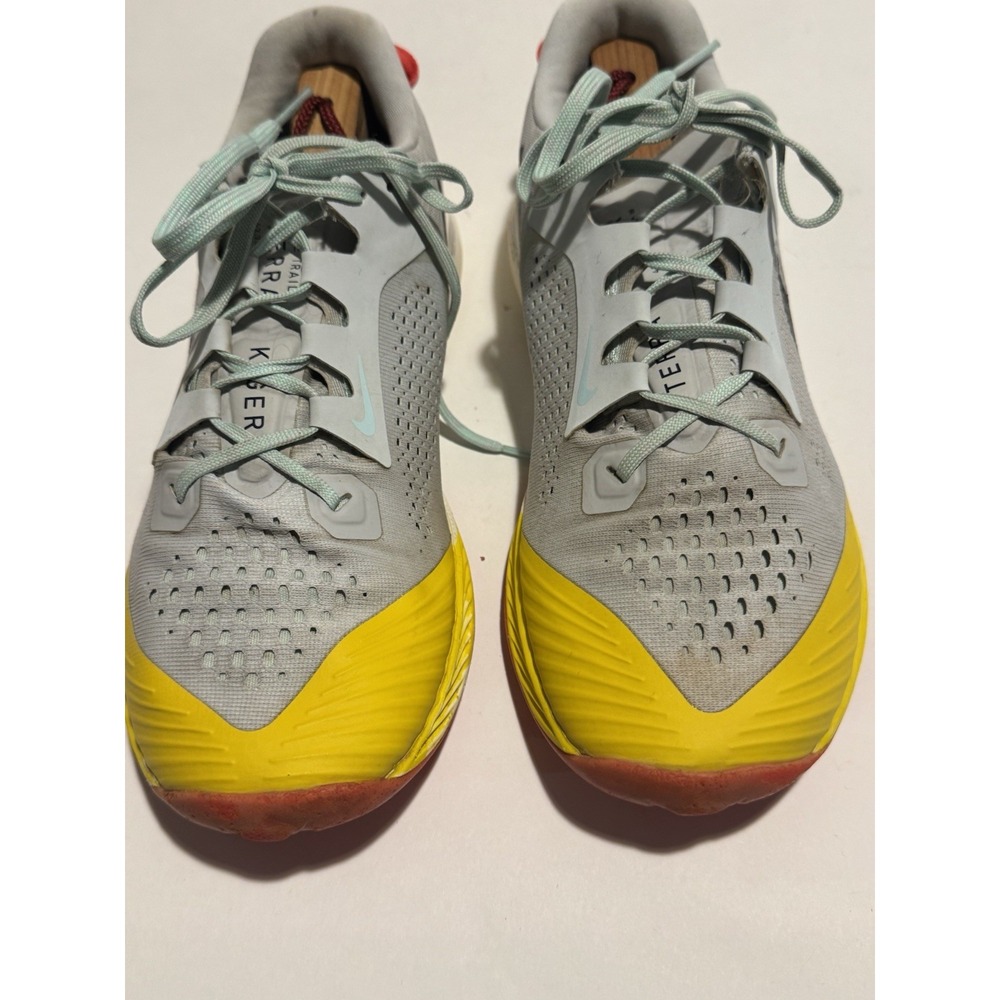 Nike Air Zoom Terra Kiger 6 Sneakers Womens 10 Blue Yellow Running Shoes - Picture 4 of 5